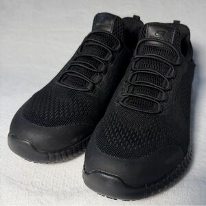 Skechers Women’s Cessnock Air Black Slip resistant Slip On Size 9 NWOB New
